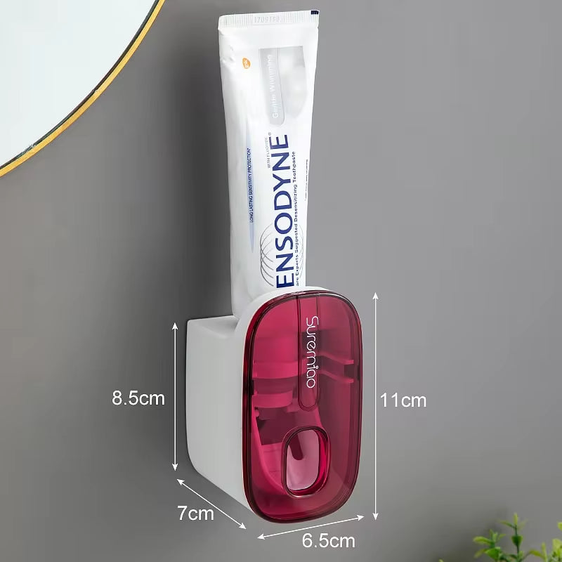 The Toothpaste Dispenser - Wall Mounted Toothpaste Squeezer 