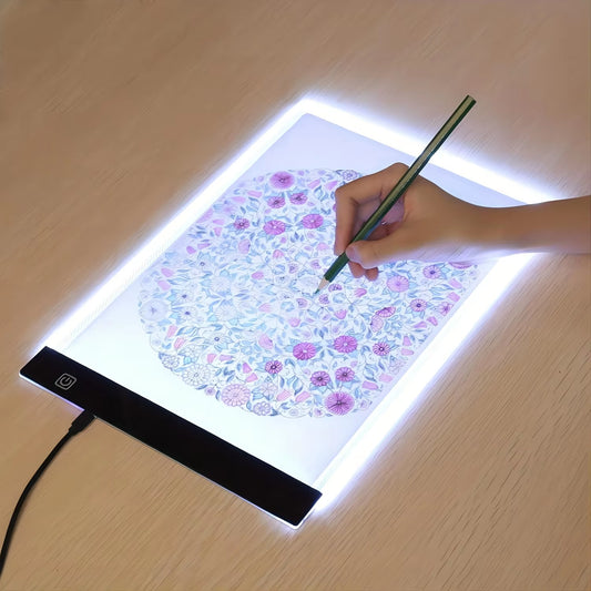 A3/A4/A5 Dimmable Drawing Pad  - Trace or Copy Anything! Creative LED Board for Kids or Designers