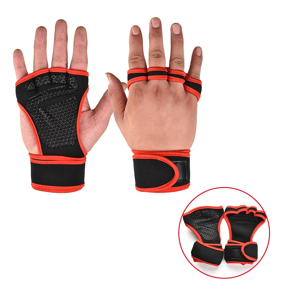 Workout Training Gloves for Men & Women - Avoid Hand & Wrist Injuries! 