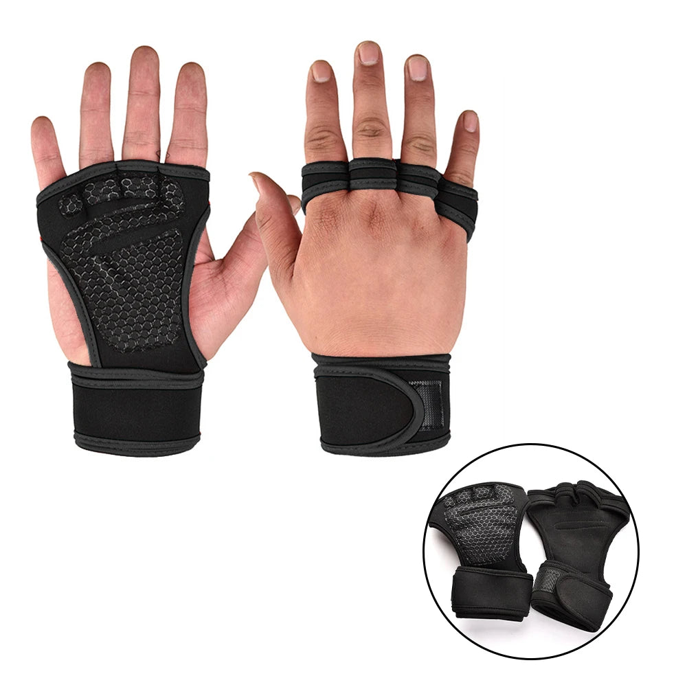 Workout Training Gloves for Men & Women - Avoid Hand & Wrist Injuries! 