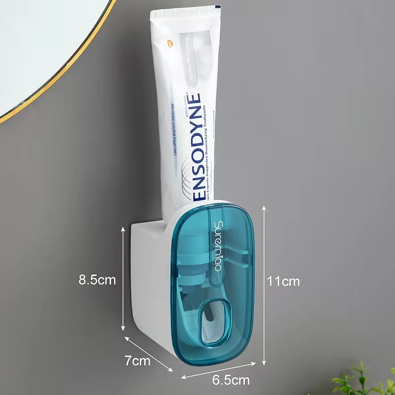 The Toothpaste Dispenser - Wall Mounted Toothpaste Squeezer 