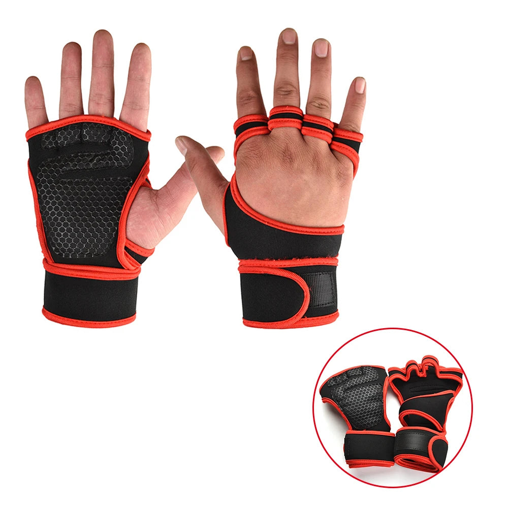 Workout Training Gloves for Men & Women - Avoid Hand & Wrist Injuries! 