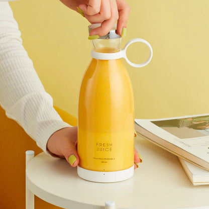 Portable Electric Juicer Blender - Your Ultimate On-the-Go Fresh Juice Maker!